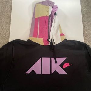 Nike black hoodie XL